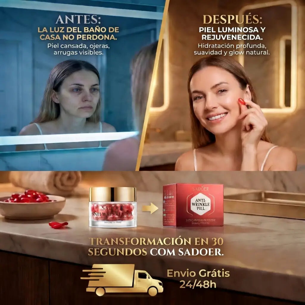 Cápsulas Antiarrugas 5 en 1 – SADOER (50 g)