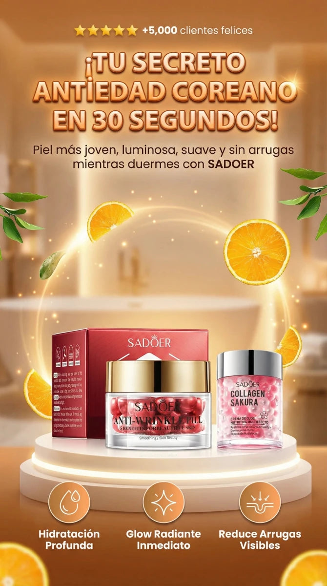 Pack Reparación Total Rostro + Ojos – SADOER - NudaSkincare